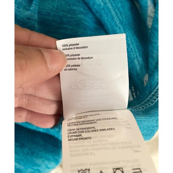 Speedo Women's Romper Size L Teal  Scoop Back NWOT - Picture 6 of 8